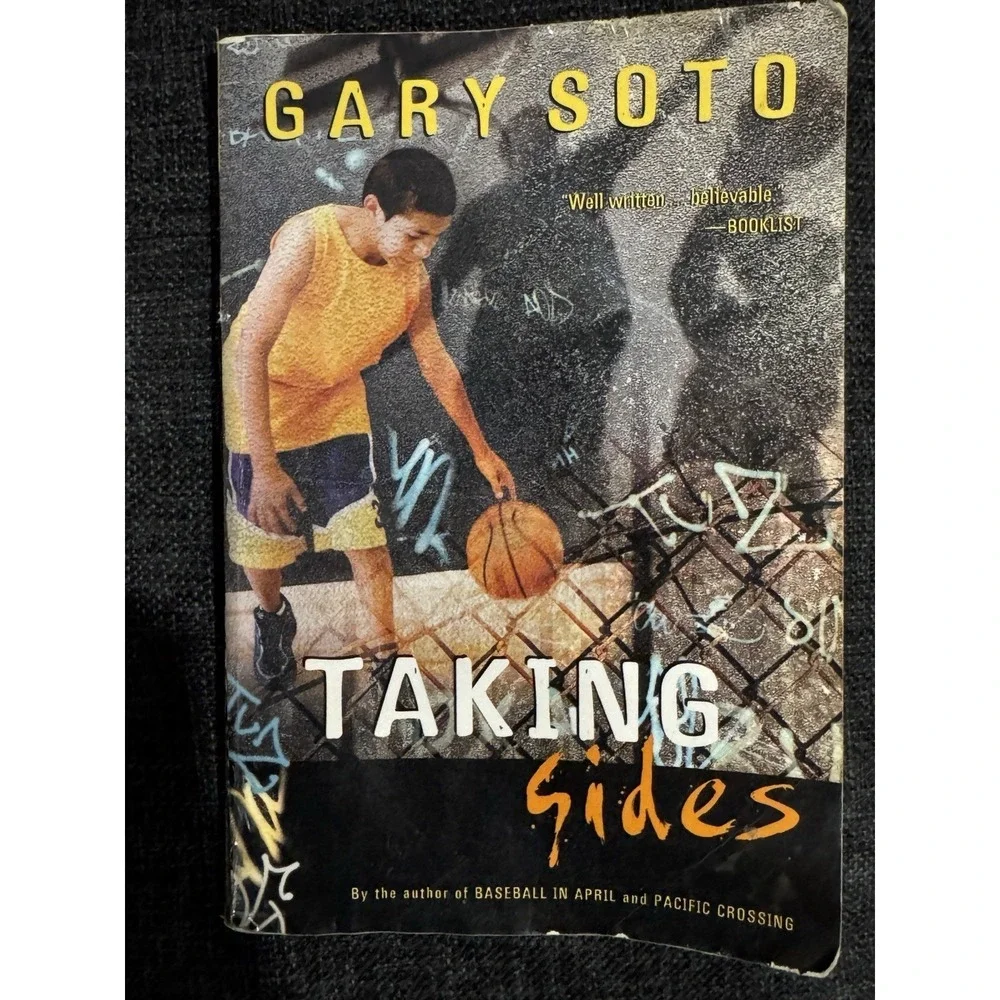 Taking Sides by Gary Soto 2003 Book New Multiple Available Classroom Middle Schl